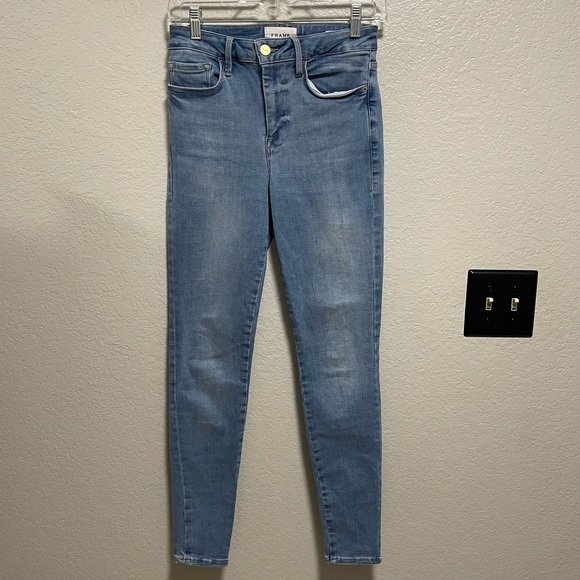 Frame Le One Skinny in Light Caspio Size 1 - Picture 2 of 6